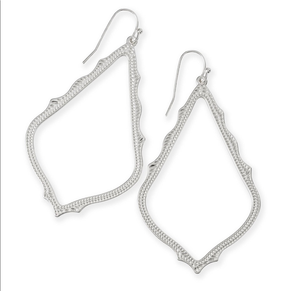Kendra Scott Sophie Drop Earrings Silver